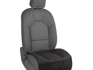 Sædebeskytter i sort kunstlæder