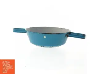 Blå vintage si (str. Ø 19 cm)