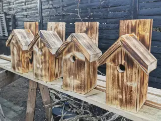 Forskellige fuglekasser/huse 