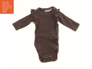 Langærmet bodystocking med flæsedetaljer fra Name It (str. 56)