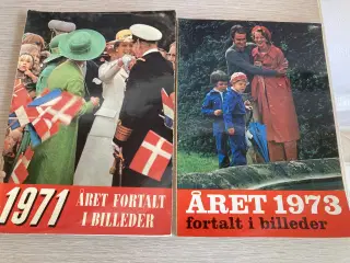 Året fortalt i billeder - årg. 1971-73-74-76-82-84