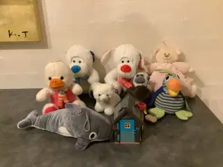 7 Bamser og Andrea og hus fra bamsesbilledbog 