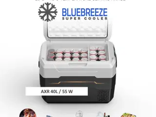 AXR 40 Liter - Kompressor køleboks 12v 220v 230v elektrisk DEMO