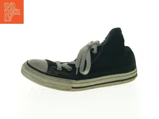 Høje sorte sneakers fra Converse (str. Femogtredve)