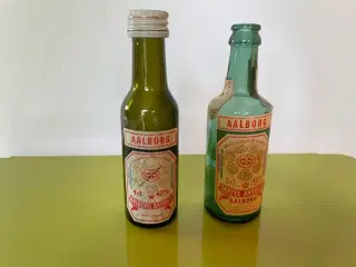 Rød Ålborg mini flasker