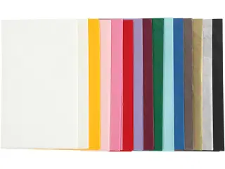 Silkepapir, ark 50x70 cm, 17 g, ass. farver, 15x2ark/ 1 pk.