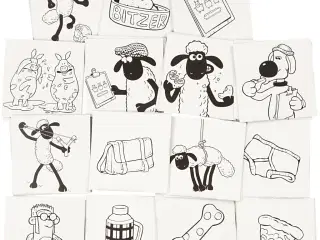 Frode Får Vendespil - 15 sæt i kraftigt karton