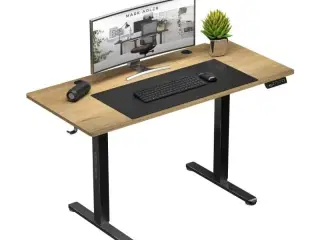 Hæve/sænkebord til gaming MARK ADLER Leader 7.0 – 120 × 60 cm, sort/bronze