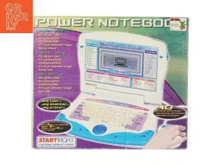 Power Notebook legetøjscomputer fra Startright (str. 28x19,5 cm)