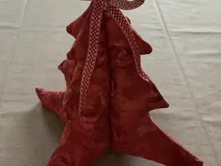 Stof juletræer - potte nisser