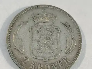2 Kroner 1876 Danmark