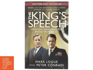 &#39;The kingś speech&#39; af Mark Logue (bog)