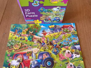 3D Farm Puzzle 
