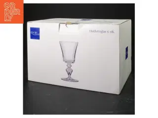 Hvidvinsglas fra Lyngby glas (str. 17 cl 6 stk)