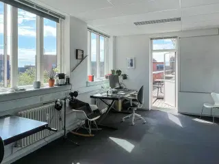 Kontor med super central beliggenhed lige ved København Syd Station