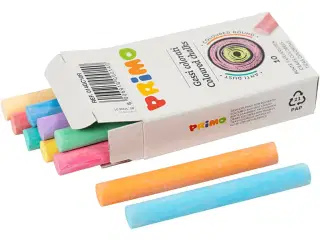 Kvalitets Tavlekridt - 10x10 stk. til Skole & Kreativitet