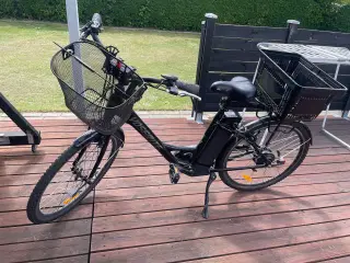25 km på en opladning Elcykel. Str 26