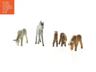 Playmobil heste 5 stk (str. 11 cm)