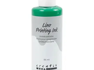 Vandbaseret Linoleumssværte Grøn 85ml - Klar Kvalitet