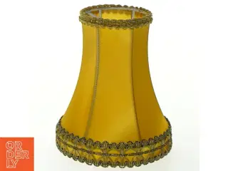 Gul lampeskærm (str. H. 12 cm ø. 10 cm)