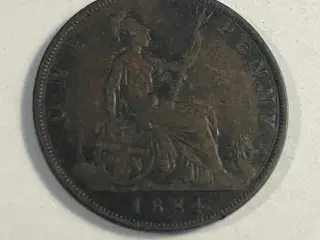One Penny 1884 England