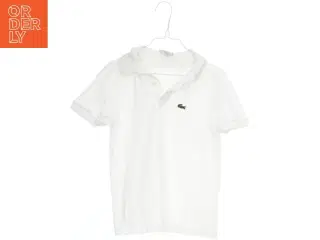 Hvid polo shirt fra Lacoste (str. 140)