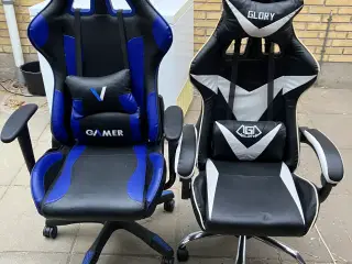 2 stk. Gamerstole.