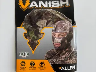 Ansigtsmasker i camouflage