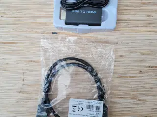 PS2 to HDMI conveerter + 0.5m HDMI