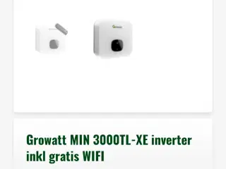 inverter Growatt 3000TL-XE 