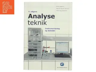 Analyseteknik : instrumentering og metoder af Flemming Simonsen (f. 1945) (Bog)