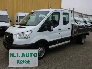 Ford Transit 470 L4 Chassis 2,0 TDCi 170 Mandskabsvogn m/lad RWD