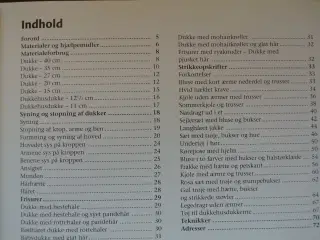 syede dukker med strikket tøj, af anne meyer