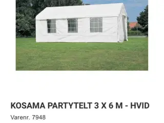 Festtelt/opbevaringstelt 4x8 m