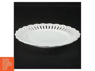 2 Vintage porcelæn tallerkener (str. Ø. 17,5 cm. og. 21,5 cm)