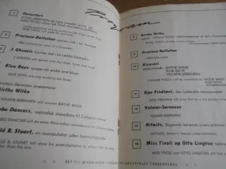 Programmet for Tivoli-Varietéen Saison 1959  