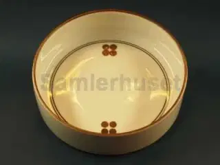 Brun Domino Skål 5x18 cm.