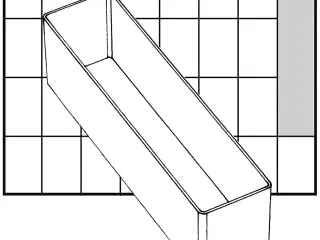 Basisindsats, A9-3, H: 47 mm, str. 163x39 mm, 1 stk.