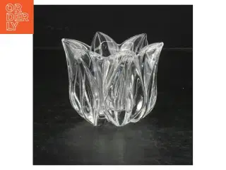 Glasstjerne lysestage  (str. 8 cm)