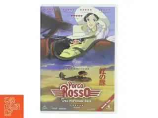 Den Flyvende Gris Porco Rosso - Miyazaki [dvd] med Henning Jensen (DVD)
