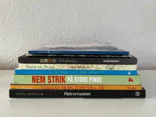 Diverse strikkebøger