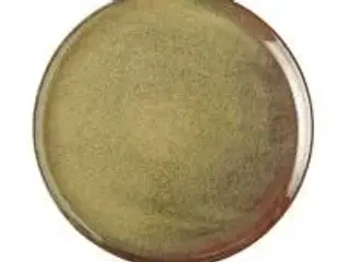 18 stk. Tallerken stentøj brun 330 mm Rustik
