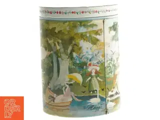 IRMA, Maggi Baaring kunstdåse, Årgang 1978 (str. Ø. 11 cm. længde, 15 cm)