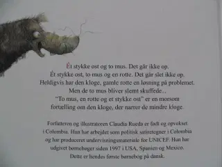 To mus, en rotte og et stykke ost