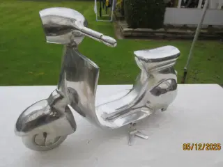 1 stk Model Vespa Scooter i Rustfri stål