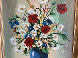 Maleri Blomster
