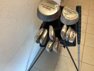 CALLAWAY Bærebag m/ køll og jern billig start.