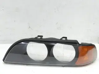 Forlygteglas med gult blink H.-side - HELLA C51161 BMW E39