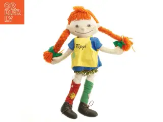 Pippi Langstrømpe bamse fra Pippi (str. 47,5 cm)