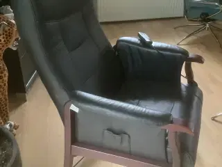 Otiumstol med el ryglæn 